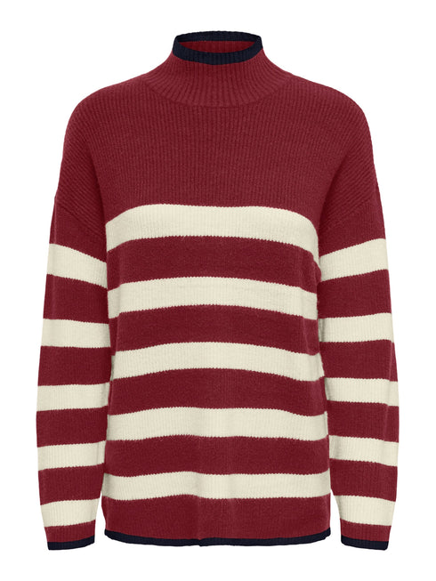 Only ONLKATIA LS RIB HIGHNECK CC KNT (ONL9VT2) Women