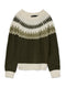 Vero Moda VMSIMONE LS NORDIC PULLOVER GA REP LCS (28157745) Women