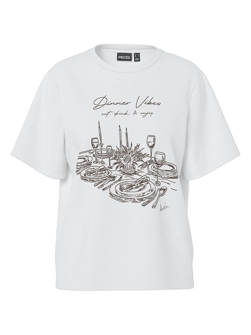 Pieces Shirt White Women