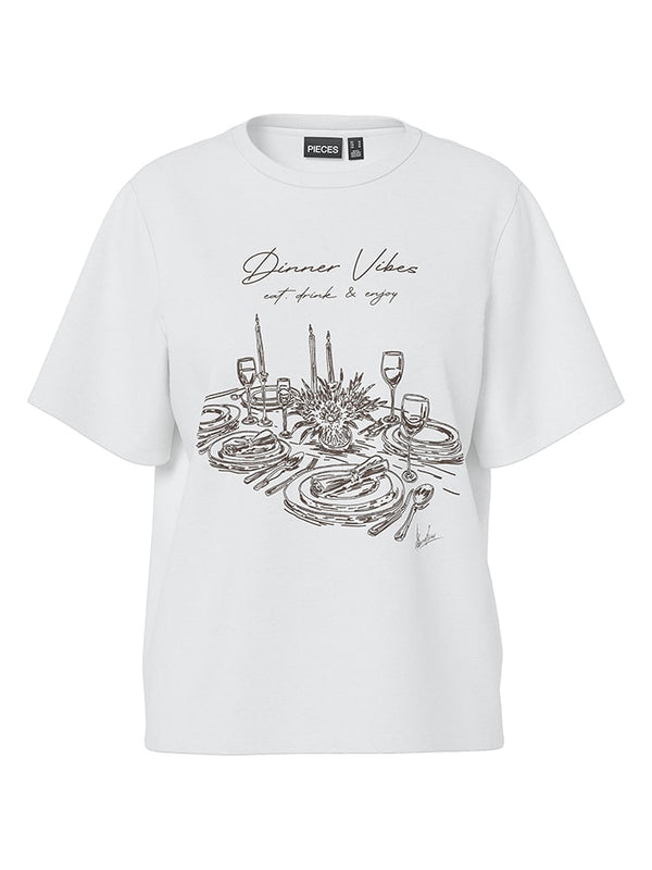 Pieces Shirt White Women