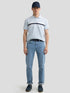 BIG STAR Polo Shirt Light Blue Men