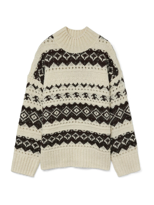 Vero Moda VMAMPLE LS HIGH NECK PULLOVER BOO (29054559) Women