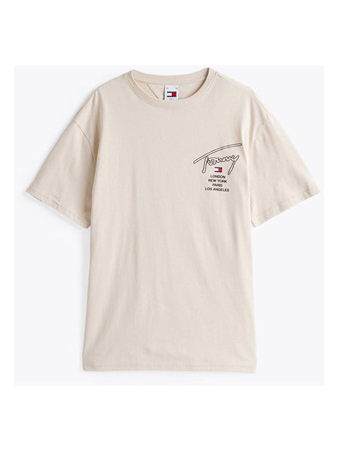 TOMMY JEANS Shirt Beige Men