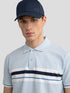 BIG STAR Polo Shirt Light Blue Men