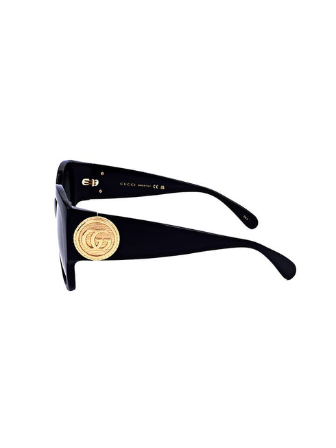 Gucci Sunglasses Black / Grey Women