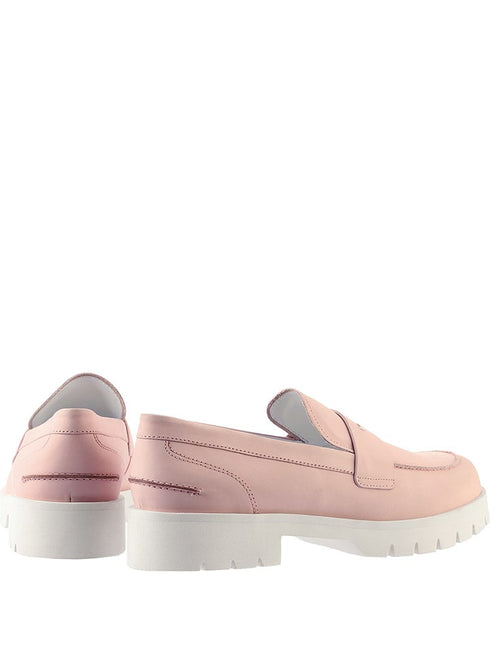 Högl Leather Moccasins "Bailey" Pink Women