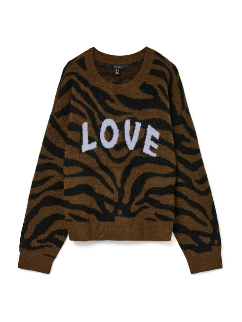 Vero Moda VMNEWKAI LS O-NECK PULLOVER BOO (VER9MO2) Women