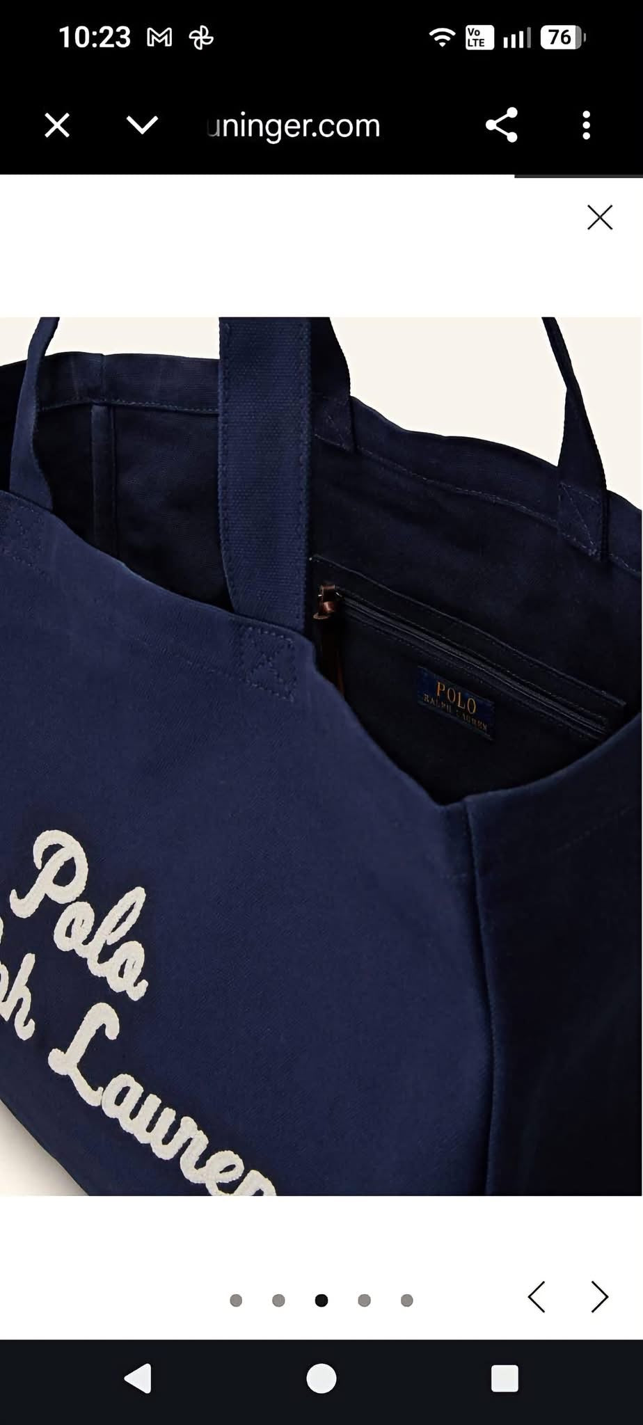 Polo Ralph Lauren shopper torba veća