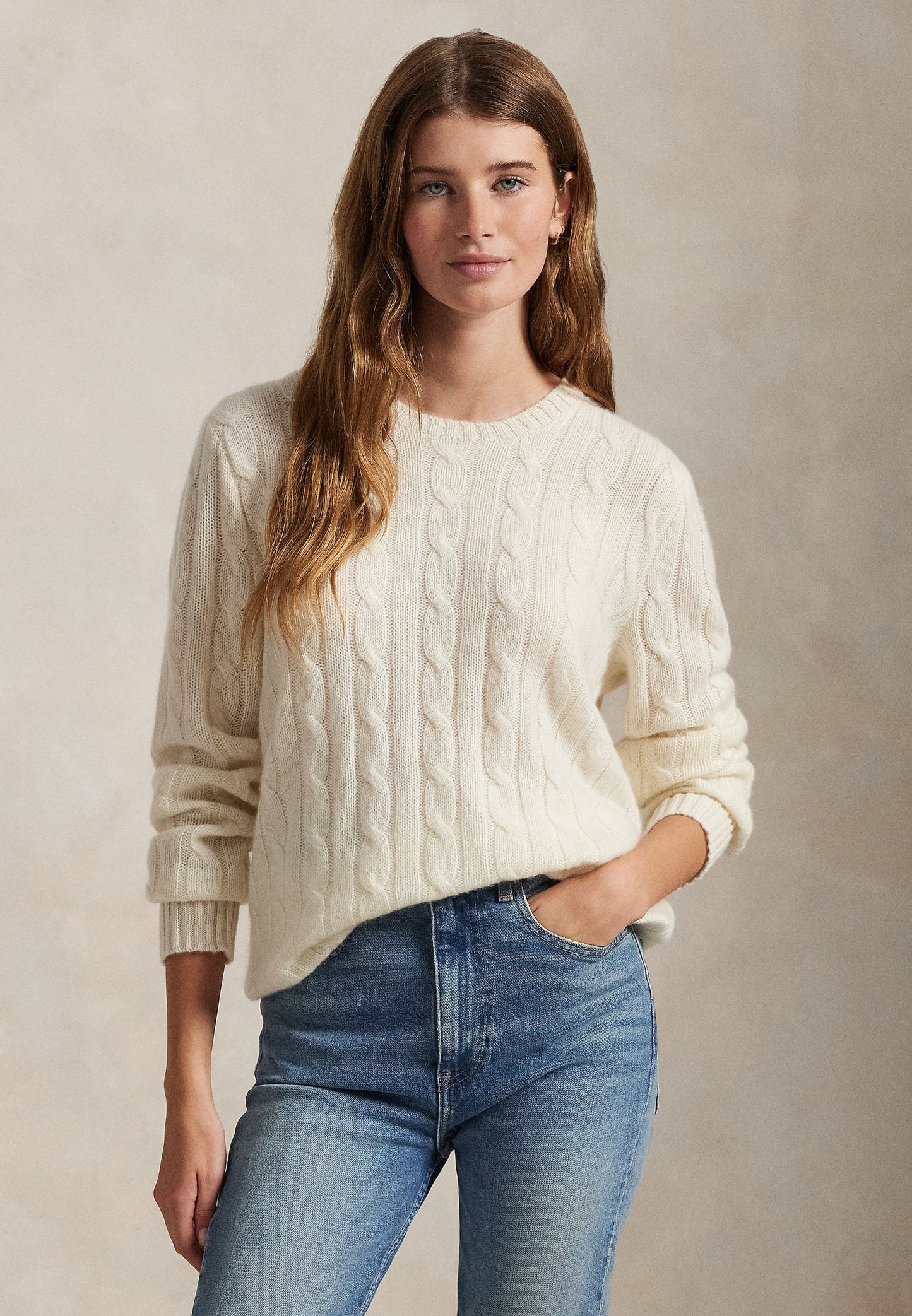 Ralph Lauren pulover 100% kašmir L