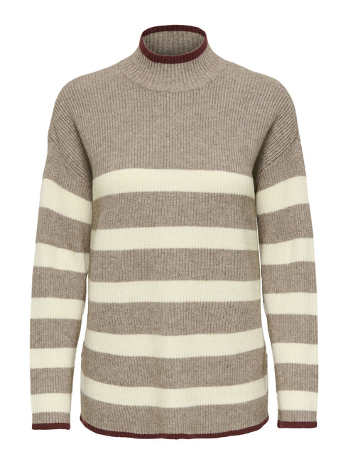 Only ONLKATIA LS RIB HIGHNECK CC KNT (ONL9VT2) Women