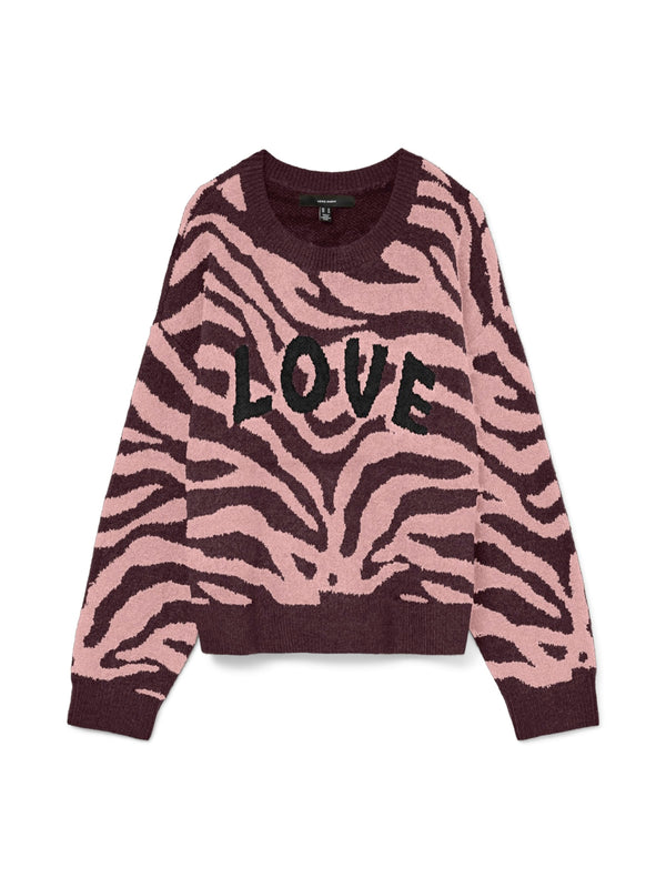 Vero Moda VMNEWKAI LS O-NECK PULLOVER BOO (VER9MO2) Women