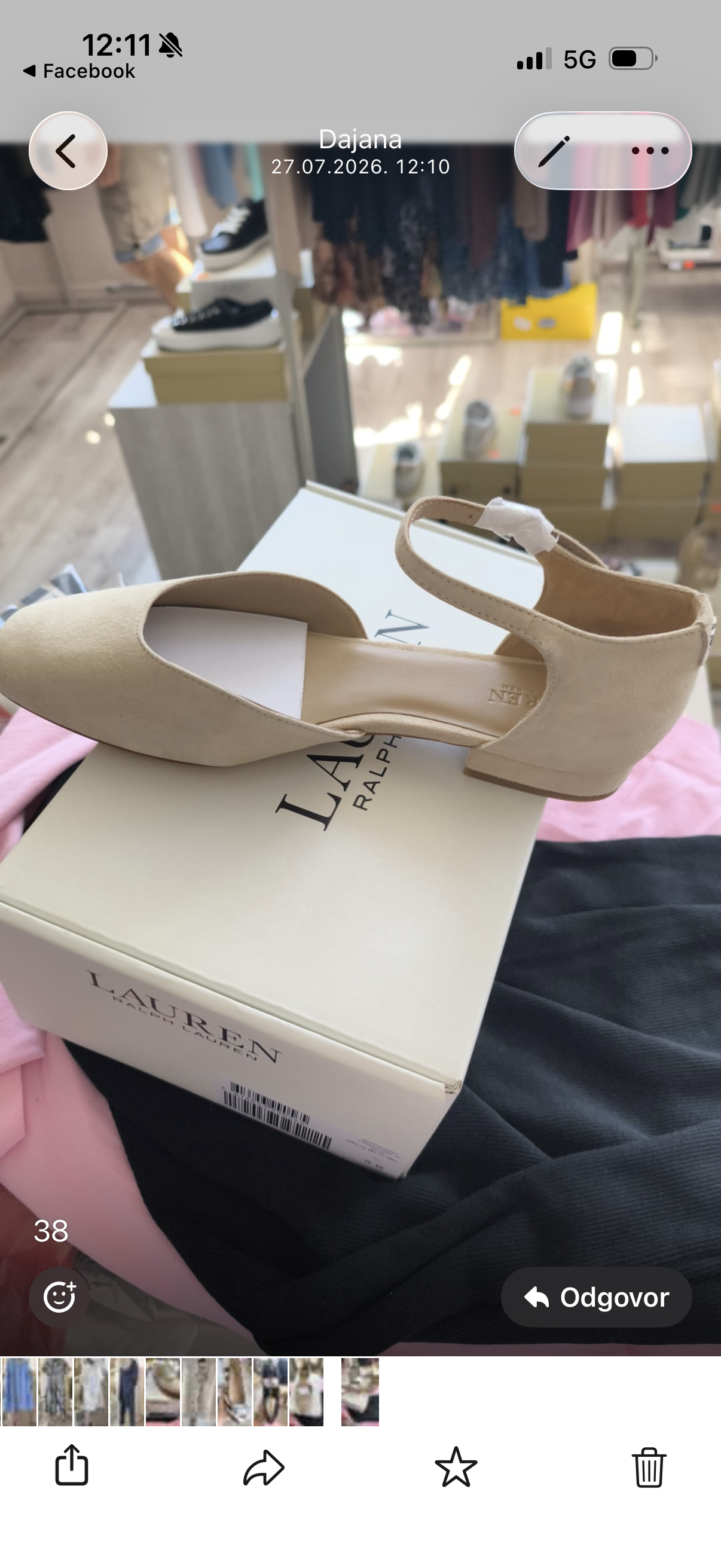 Ralph Lauren cipele 38